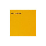 Bright buttercup yellow card paper pack of 25, perfect for creative projects, presentations, and three-dimensional art.