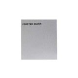 Frosted silver paper pack of 25, ideal for professional presentations, crafts, and artistic creations, measuring 780x520mm.