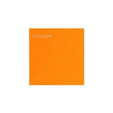 Vibrant tangerine stiffcard paper in a 25-pack, ideal for art projects, presentations, and crafting stunning designs.