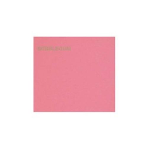 Vibrant bubblegum-colored paper pack of 25, ideal for arts and crafts, measuring 780x520mm, easy to cut and shape.