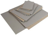 High-quality 300x300mm grey lino block for detailed carving and versatile printmaking for artists and crafters.