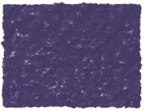 AS Square Pastel Flinders Blue Violet C: creamy, vibrant blue-violet pastel for smooth blending and versatile artistic applications.