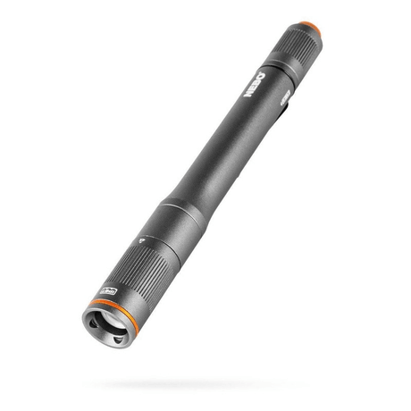 Compact Nebo Columbo Inspection Pen Flashlight with 150 lumens, adjustable zoom, and durable waterproof design.