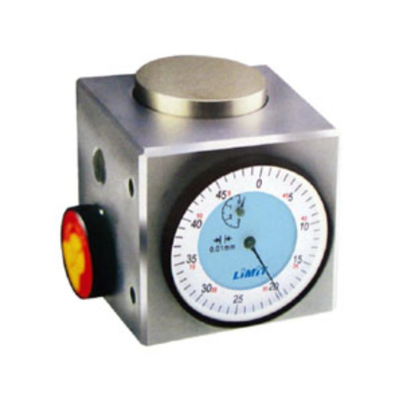 Precision Limit Adjustment Cube Gauge measuring 3mm with .01mm sensitivity for accurate calibrations in various industries.