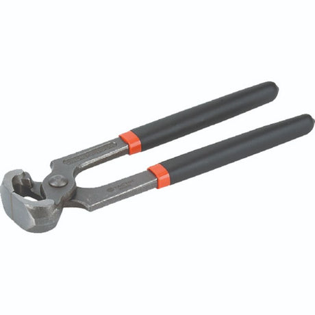 Tactix 200mm carpenter pincer made of chrome-vanadium steel with ergonomic handle, ideal for woodworking tasks.