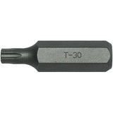 Teng 10mm Hex Drive Tx30 Cr-V Bit, 40mm long, precision tool for fastening and loosening screws in tight spaces.