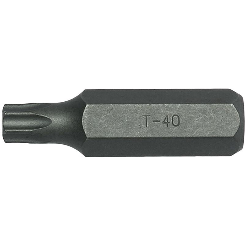 Teng 10mm TX40 Cr-V bit, 40mm long, designed for durability and secure fastening in DIY and professional projects.