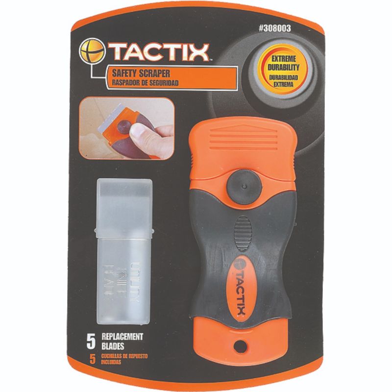 Tactix Scraper Safety w/ 5pc Blade