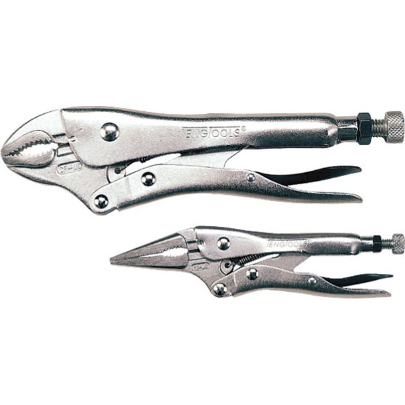 Teng 2pc Power Grip Plier Set