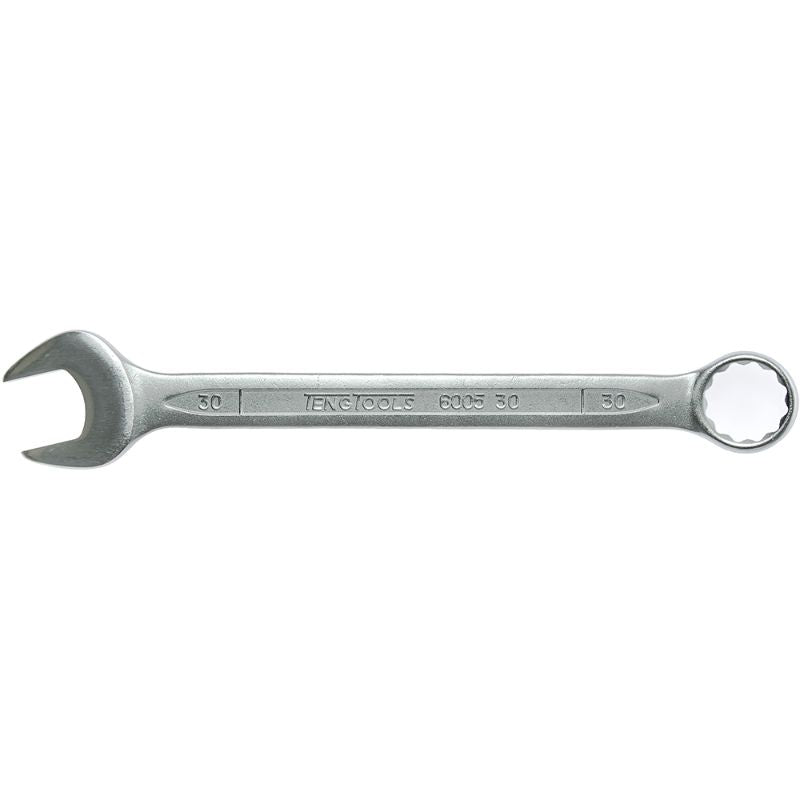 30mm Teng Combination Spanner with 12-point angled ring ends, crafted from Chrome Vanadium Steel for durability and versatility.