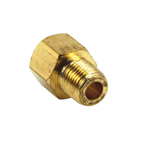 Brass single union body fitting with 3/16 x 1/2 inch BSP threads for secure and leak-free plumbing connections.