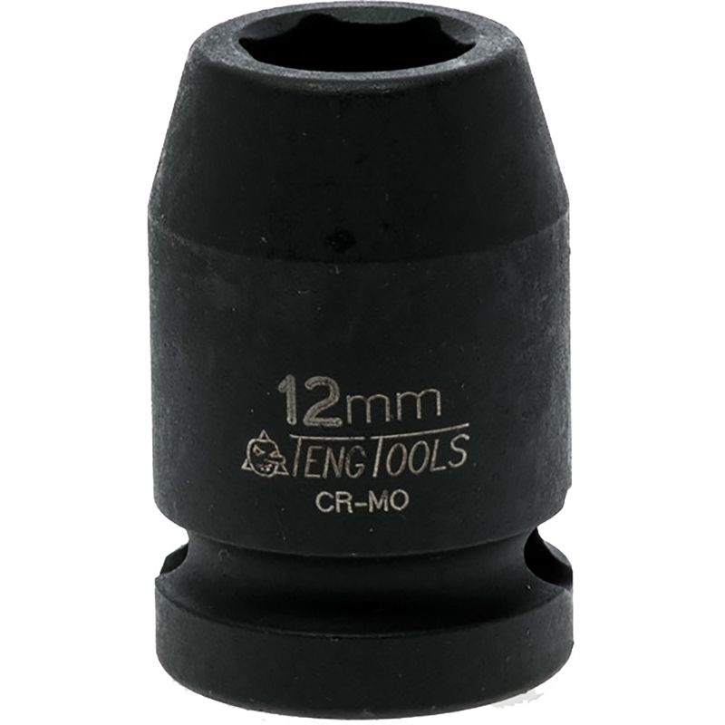 Teng 1/2in Dr. Impact Socket 12mm DIN