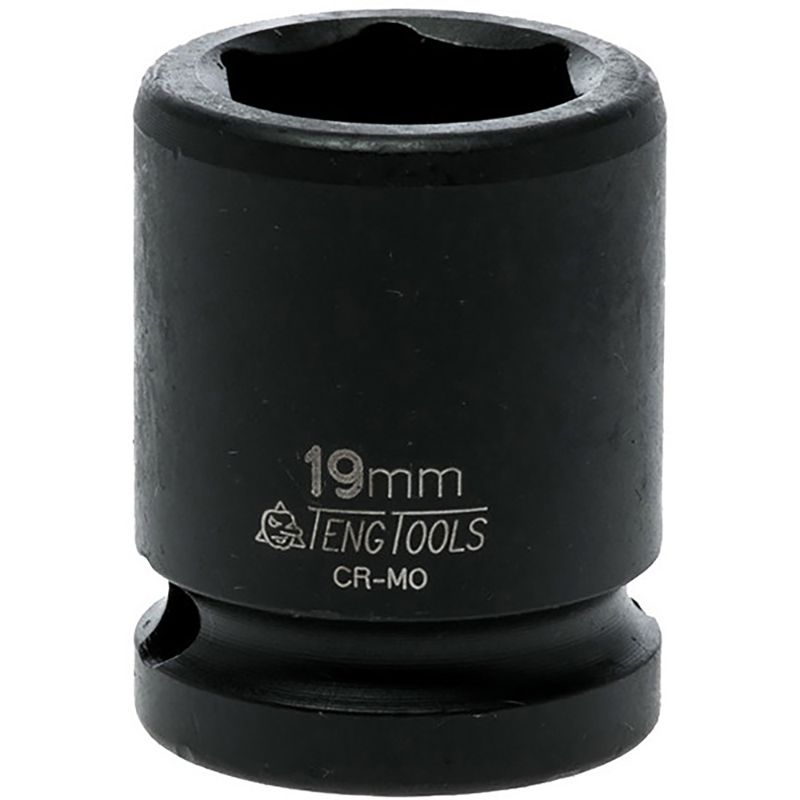 Teng 1/2in Dr. Impact Socket 19mm DIN