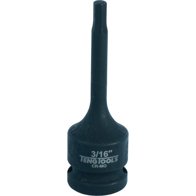 Teng 1/2in Dr. Hex Bit Impact Socket 3/16, durable and versatile for heavy-duty applications, with FREE shipping in NZ.