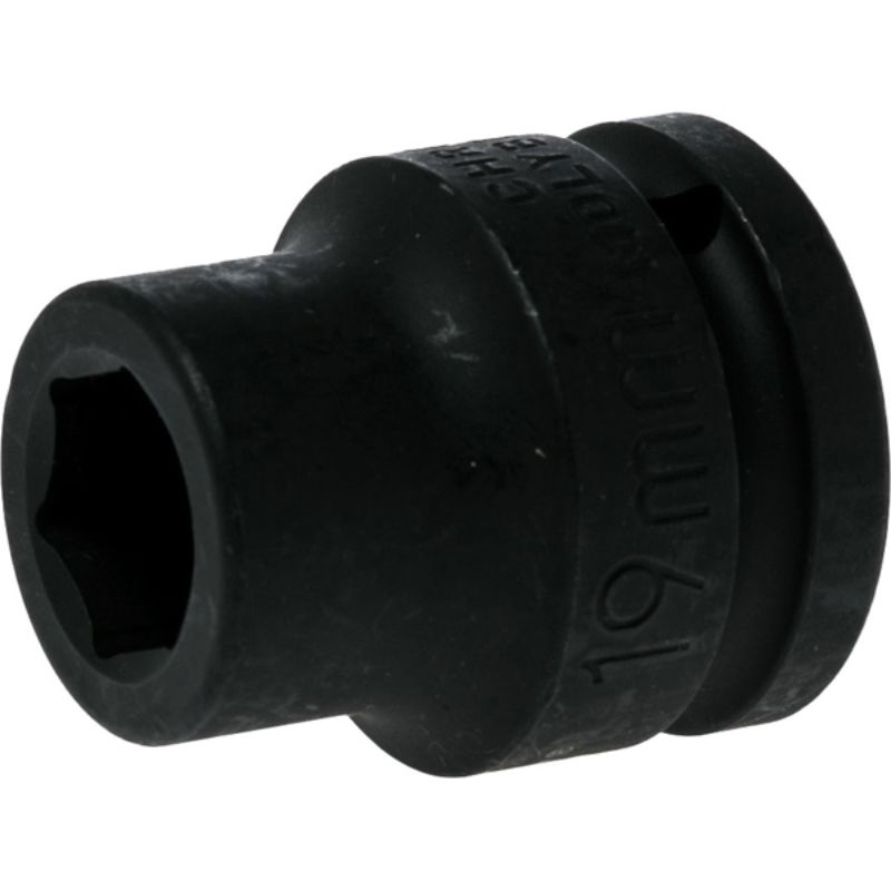 3/4in drive impact socket designed for 24mm fasteners, ideal for heavy-duty automotive and industrial tasks.