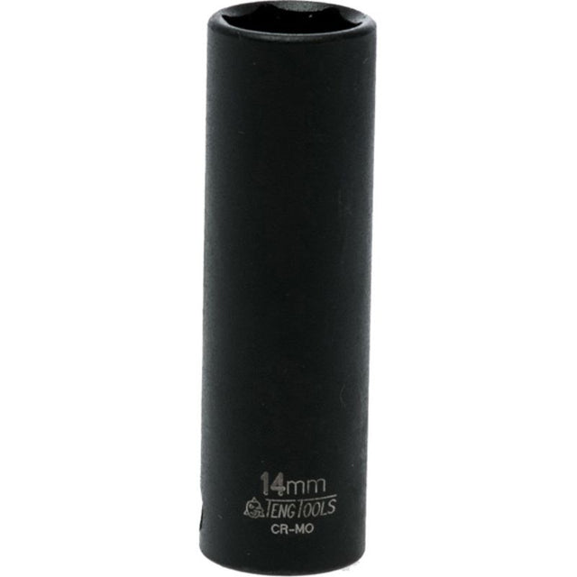 Teng 3/8in Dr. Deep Impact Socket 16mm ANSI, durable tool for mechanics, fits 3/8-inch drive, delivers maximum torque.