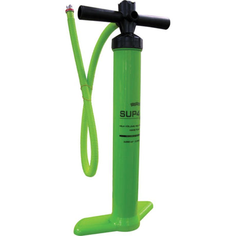 High-volume hand pump for AS10 paddle board, with pressure gauge and 2.0 BAR capacity, perfect for easy inflation.