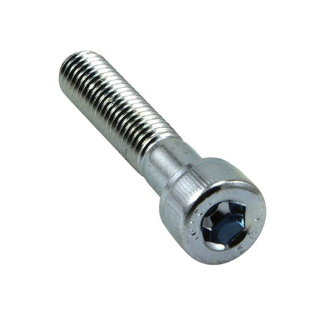 Pack of four Champion M10x25mm Socket Head Cap Screws, Grade 12.9, hex socket drive, ideal for heavy-duty applications.