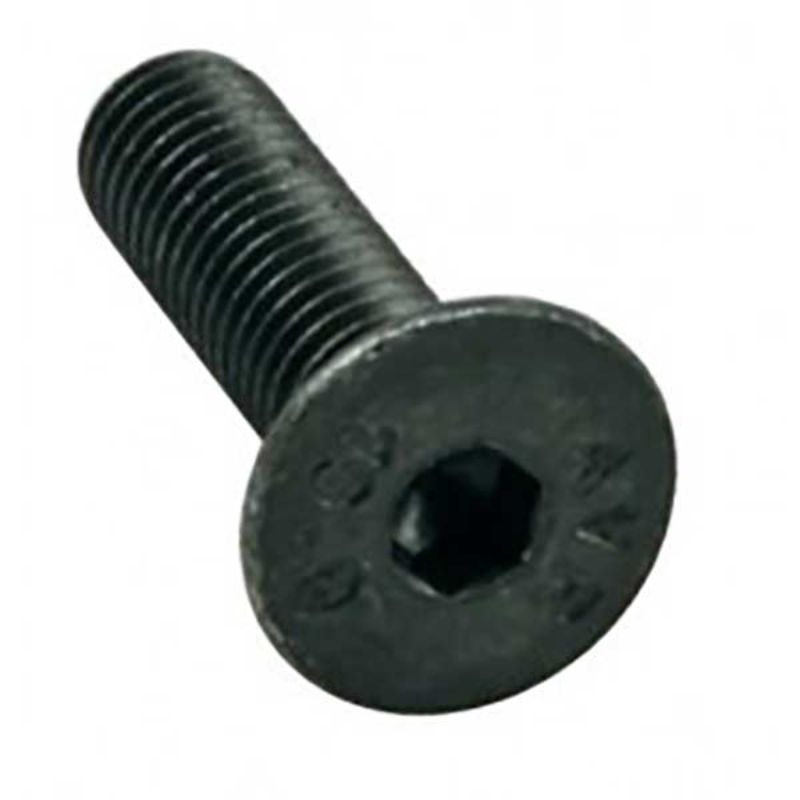 M8 x 20mm socket head cap screws in a 6-pack, featuring countersunk design for flush finish and easy installation with hex key.