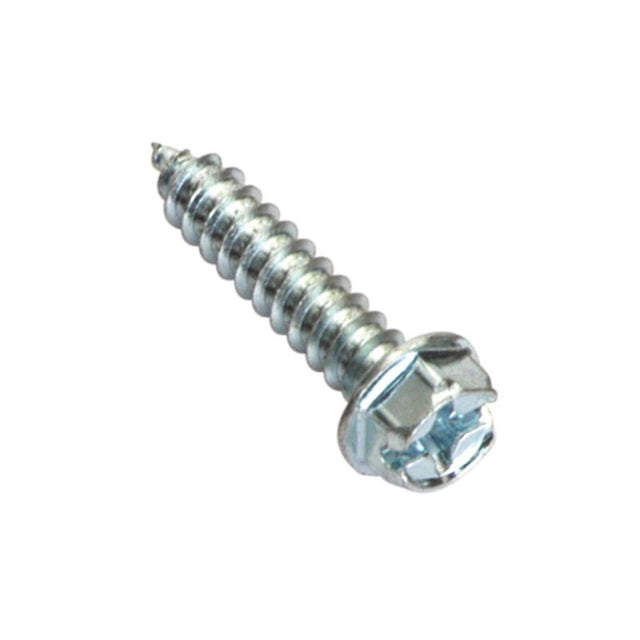 Champion 14G x 3/4in tapping screws in a 50-pack, featuring hex head design and durable 14-gauge steel for reliable fastening.