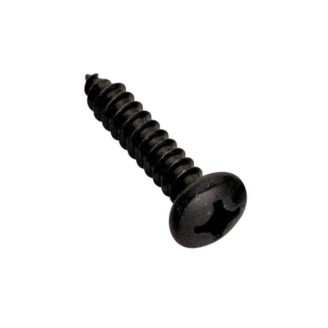 Black 1/2in Phillips screws for DIY and professional use, 100-pack with corrosion resistance and easy installation.