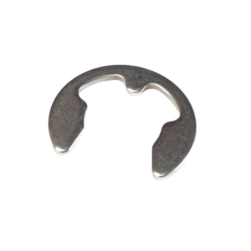 Stainless steel e-clips, 1.9mm, 50-pack, corrosion-resistant, ideal for DIY and professional use in fastening applications.