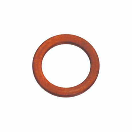 Copper ring washers, M16 x 20mm x 1.5mm, pack of 25, ideal for secure seals in plumbing and automotive applications.