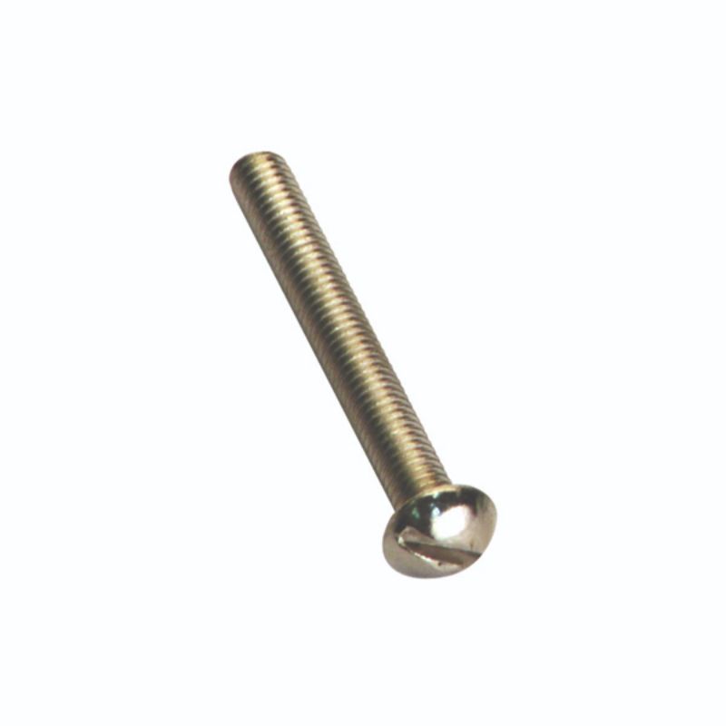 Champion 10/32 x 1-1/4in UNF round head machine screws and nuts, 18 pack, ideal for woodworking and metalworking applications.