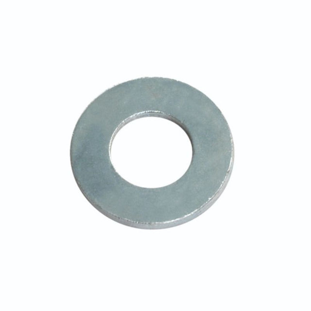 Champion flat steel washers, 5/8in x 1-1/4in, pack of 15 for construction and DIY projects, featuring robust durability and stability.