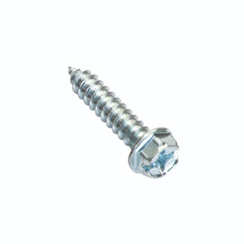 Champion 12G x 3/4in S/Tapping Screw HexHead Phillips -100pk