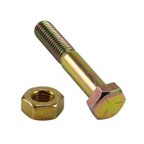Champion M8 x 50 Bolt & Nut (A) - GR8.8: Durable grade 8.8 steel fastening solution for industrial and DIY projects.