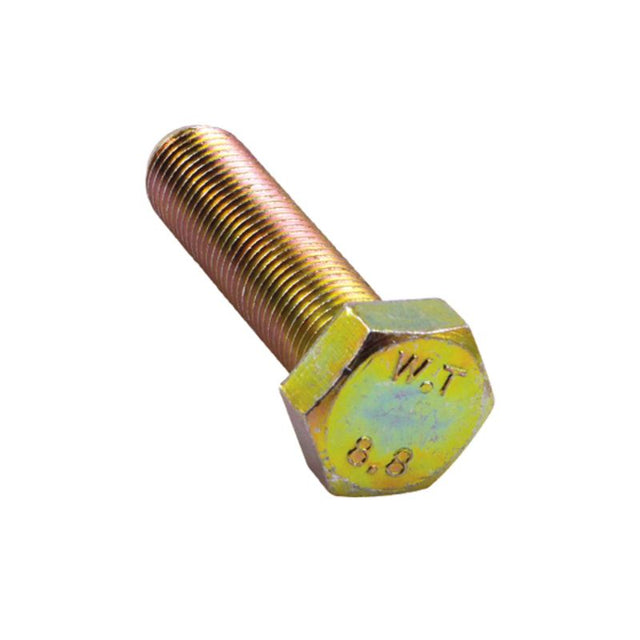 Champion M10 x 50mm Gr8.8 set screws, durable 4-pack for secure fastening in various construction projects.