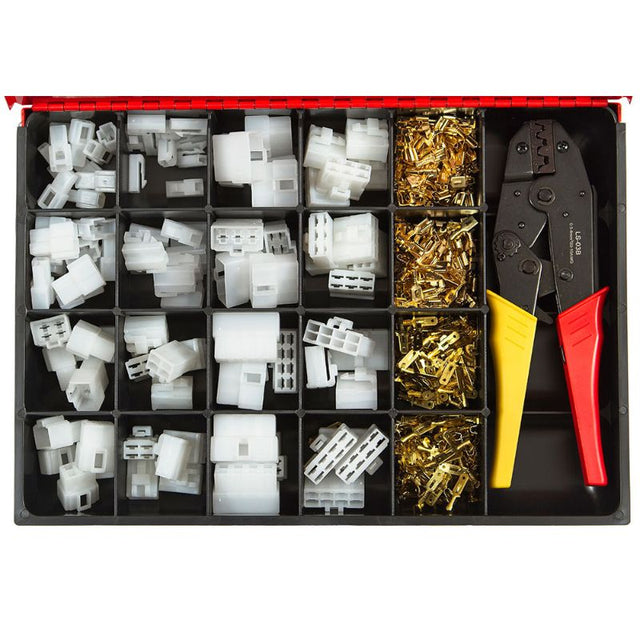 Champion Master Kit 496pc Wiring Connector Block featuring 80 replacement packs for versatile wiring solutions.