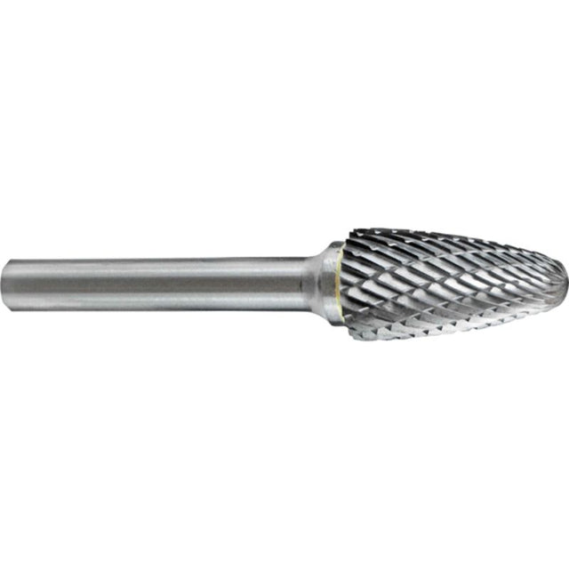 Premium Holemaker Carbide Burr with tree shape and radius end for precise crafting in wood, plastic, and soft metals.