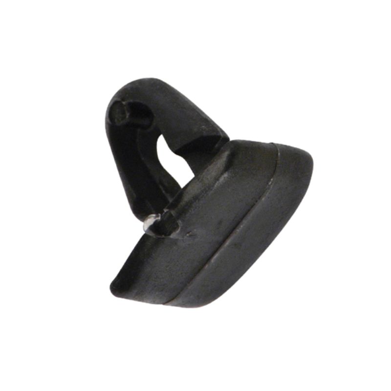 Black Champion Universal Retainer Clips, 50-pack, 13mm head for 9.5mm holes, easy snap-in fasteners for trim fastening.