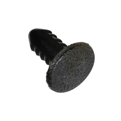 Black Champion Canoe Clip, 14.2mm head, 15.2mm long, pack of 50, ideal for securely fastening canoe trim.