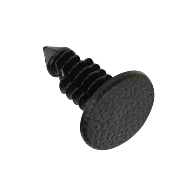 Black Champion Xmas Tree Clips in a 3-pack, designed for secure holiday decoration with 12mm head and 15mm length.