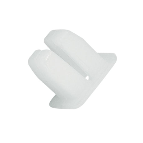 White Champion 6G Set Screw Grommet, 6.9 x 7.3mm, ideal for secure electrical and craft applications.