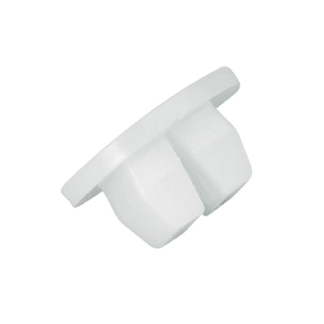 White Champion 8G Set Screw Grommet 6-pack, perfect for securing cables in electrical and home improvement projects.