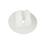 Champion 10G white set screw grommet, 3/8" x 3/8", durable protection for cables and wires in DIY or professional setups.