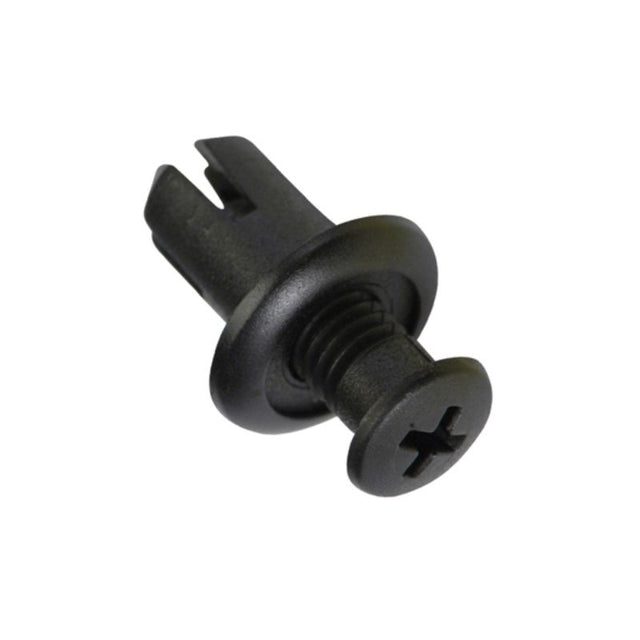 Black Champion Scrivet Clip pack featuring 15mm head and 20mm length; ideal for panel fastening in automotive and home repair.