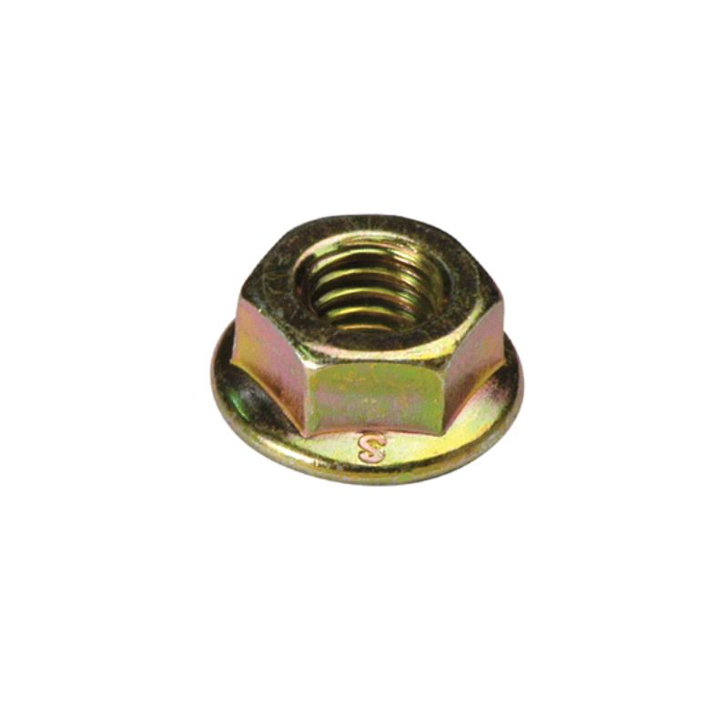 Champion Hex Flange Nut M6 x 1mm - 50pk, high-quality nuts for secure fastening in various applications, featuring corrosion resistance.