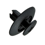 Black Champion Moulding Clips in a 5-pack, designed for secure attachment of mouldings in DIY and professional projects.