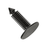 Black heavy-duty Xmas tree clips, 20mm head, 27mm length, perfect for hanging decorations securely in style. Pack of 5.