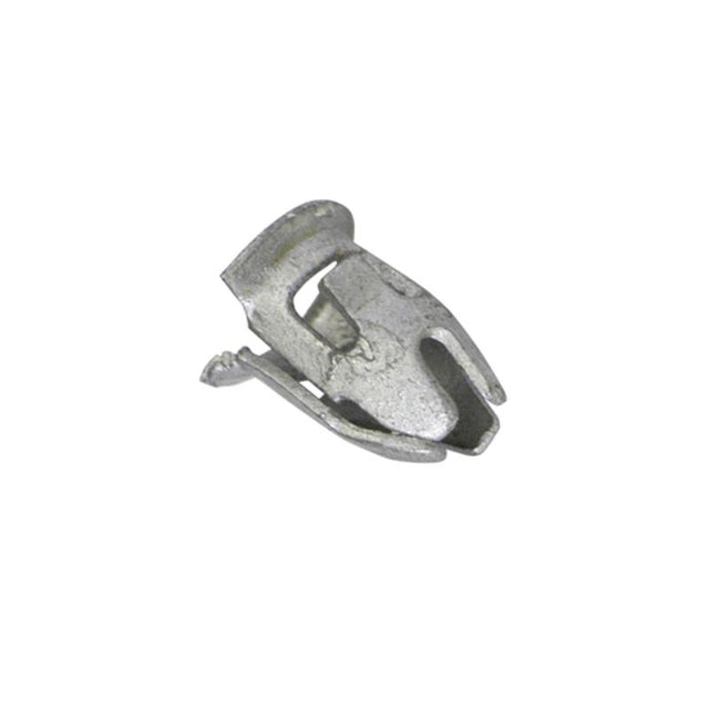 Champion Universal Metrical Badge Clip 50pk, durable snap-in fasteners for secure badge display at events or workplaces.