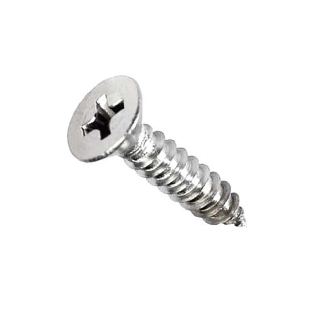 Champion 316/A4 S/Tap Set Screw, 8G x 3/4in, in stainless steel, countersunk design for durable, flush fastening applications.