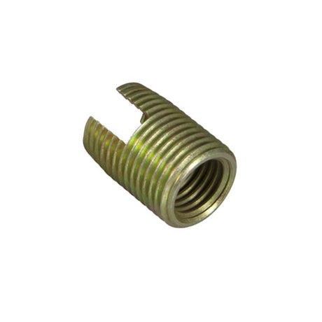 Self-tapping thread insert M12 x 1.50mm, designed for easy installation and restoring stripped threads effectively.