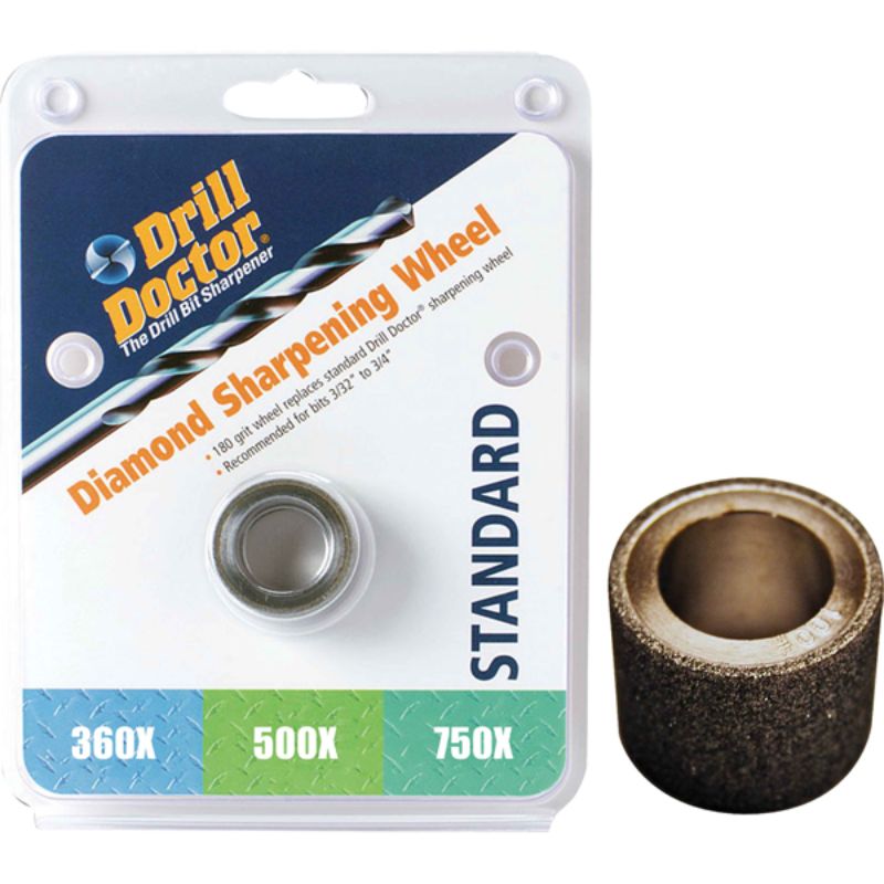 Diamond Wheel 100gm for DD360X, 500X, & 750X; premium sharpener for drill bits, enhances performance & durability.