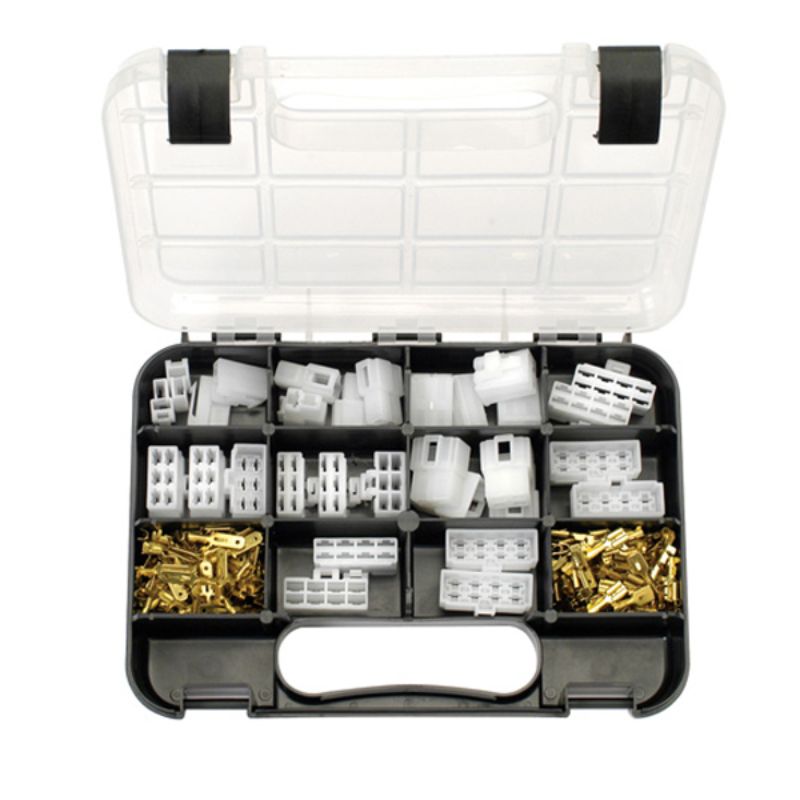 178-piece Champion GJ Grab Kit featuring 2 to 8-pin terminal connect blocks for reliable electrical connections.