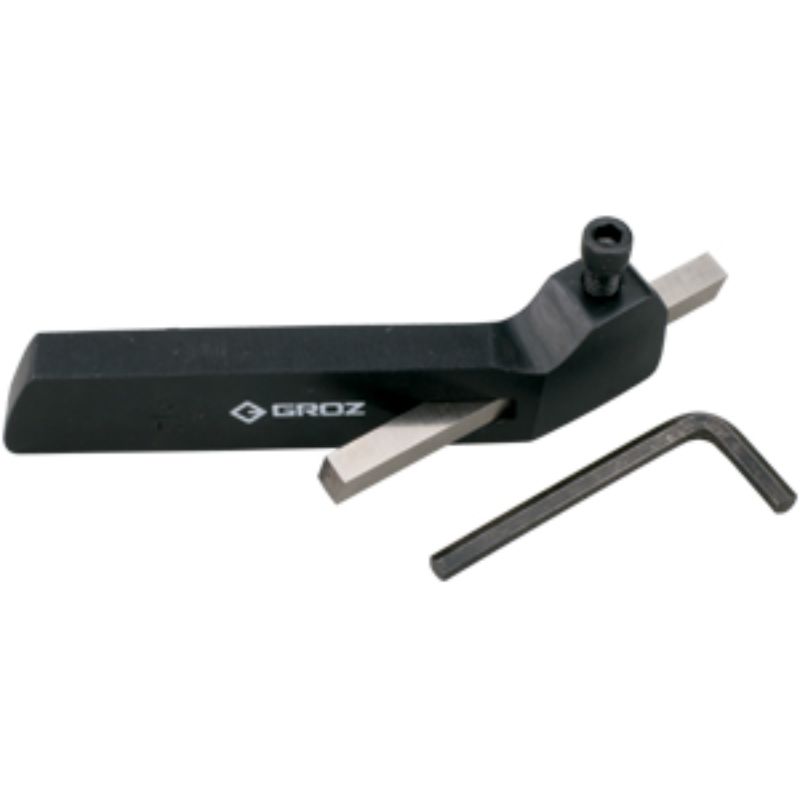 Groz Right Hand Turning Tool Holder 3/16in, high-grade steel, precision machined for accurate lathe work and reduced tool wear.